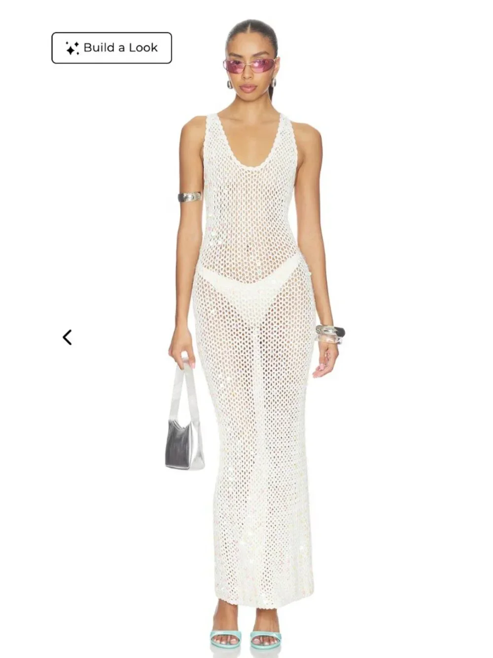 Zia Crochet Maxi Dress | superdown